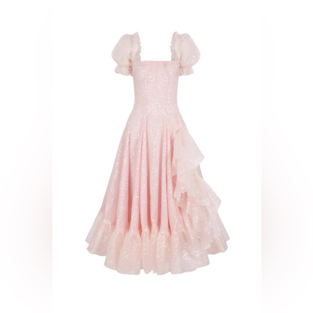 Selkie Sparkling Foxglove dress